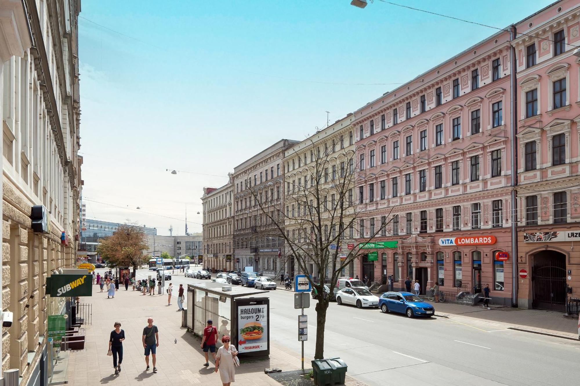 Lovely Studio Apartment In The Heart Of Riga Eksteriør billede